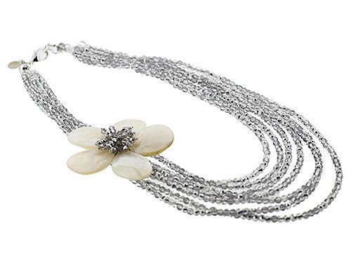 White Petals necklace