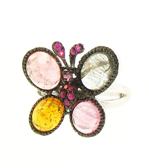 Pink Flutter RIng